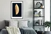MuchoWow® MuchoWow® Gerahmtes Poster Blatt - Baum - Gold Produktbild-Vorschau 2