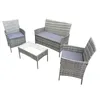 SVITA BROOKLYN Gartenlounge 4-tlg. Gartenmöbel Set Produktbild-Vorschau 6