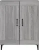 Sideboard Grau Sonoma 69,5x34x90 cm Holzwerkstoff Produktbild-Vorschau 6