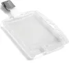 DURABLE Ausweishalter mit Clip für 2 Karten 25 St., 801319 Produktbild-Vorschau 2