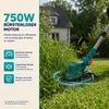 750W Akku Rasentrimmer mit 2× 4000mAh Akku 21V, Produktbild-Vorschau 3