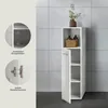Ice Badschrank 1 Tür 1 Fach weiß Hochglanz. Produktbild-Vorschau 9