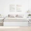Struttura letto bianca 180x200 cm Anteprima dell’immagine prodotto 3