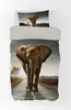 Zestaw pościeli ze słoniem 135x200 cm (80x80 cm) Podgląd zdjęcia produktu 1