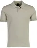Herren-Poloshirt Beige, Kurzarm, Slim Fit, Mit Applikation Produktbild-Vorschau 3