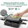 Set gourmet Emerio – Appareil à raclette – 600 W – 4 Voir les images du produit 4