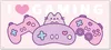 Pusheen Mousepad  I Love Gaming multicolor Fan-Merch Produktbild-Vorschau 3