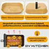 200 Stücke Backpapier für Heißluftfritteuse Ninja, Airfryer Produktbild-Vorschau 5