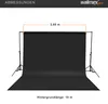Walimex pro background cardboard 2,60 x 10 m nero, robusto Anteprima dell’immagine prodotto 4