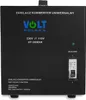 A black voltage converter with brand name and specifications printed on it. Podgląd zdjęcia produktu