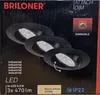 Briloner LED Einbauleuchten industrial3er-Set 3xLED-Modul Produktbild-Vorschau 4