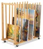 COSTWAY Opbergrek voor canvas, bamboe, droogrek, Productafbeelding-voorbeeld 1