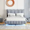 Polsterbett 140 x 200 cm, Jugendbett, Doppelbett mit Produktbild-Vorschau 2