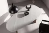 FURNLUX Jedálenský stôl Gronvik orech a mramor sivý 90 cm / Náhľad obrázku produktu 6