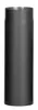 Ofenrohr 500 mm, Ø 150 mm, schwarz Wandstärke 2 mm Produktbild-Vorschau 3