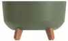 Vaso su gambe verde terra Gracia Low DGRL240L-5615C Anteprima dell’immagine prodotto 1