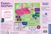 The image shows the packaging and contents of a 'Feen-Garten' (Fairy Garden) science kit for children. Náhľad obrázku produktu
