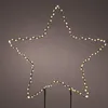A lit-up star decoration against a plain background. Produktbild-Vorschau