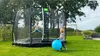 EXIT Allure Premium inground trampoline ø427cm - zwart Productafbeelding-voorbeeld 2