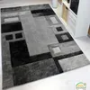 Teppich Modern Heatset, Kariert und Meliert in Grau, sehr Produktbild-Vorschau 1