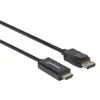 Manhattan 1080p DisplayPort auf HDMI-Kabel, Produktbild-Vorschau 2