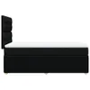 Boxspringbett mit Matratze Schwarz 80x200 cm Stoff Produktbild-Vorschau 7