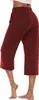ASKSA Damen 3/4 Hose Caprihose Weites Freizeithosen Produktbild-Vorschau 4