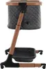 Qute Q-Wiggle Electric Co-Sleeper Antra - Walnut | Qute Produktbild-Vorschau 6
