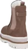 A rear view of a brown and beige boot. Produktbild-Vorschau