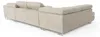 Sofiland Cordo Canapé XXL Panoramique Convertible Chaise Voir les images du produit 9