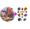 2er Set Spiderman Tortenaufleger + Muffinaufleger Produktbild-Vorschau 1