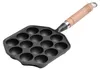 Panvica na takoyaki s 14 otvormi, s nepriľnavým povrchom, z Náhľad obrázku produktu 1