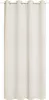 A single cream-colored curtain hanging from a rod. Produktbild-Vorschau
