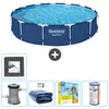 Bestway Round Steel Pro Swimmingpool – 396 x 84 cm – Blau – Produktbild-Vorschau 1