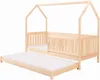 KEF Bett Oli Haus Ebenerdig Doppelbett Kinder – Kinderbett Produktbild-Vorschau 2