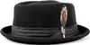 Cappello Brixton Stout Pork Pie, nero, L Anteprima dell’immagine prodotto 1
