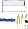 sada badmintonové sítě vidaXL s raketami 300 x 155 cm Náhled obrázku produktu 7