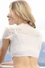 Nina von C. Spitzen Dirndlbluse "Valeska" Kurzarm 48462971 Produktbild-Vorschau 4