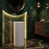 Rea Vloeren Wastafelkraan Lungo Brush Gold Productafbeelding-voorbeeld 5