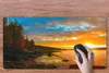 MuchoWow® Schreibtischunterlage Sonne - Landschaft - Wasser Produktbild-Vorschau 3