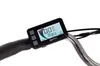 A close-up of an electric bicycle's handlebar display. Produktbild-Vorschau