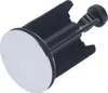 A close-up studio shot of a bathroom drain stopper. Voir les images du produit