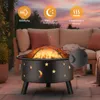 Feuerschale mit Grillrost und Schürhaken, Feuerschalen für Produktbild-Vorschau 8