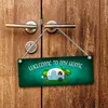 Welcome to my home oder bin am See Wendeschild mit Kordel Produktbild-Vorschau 3