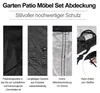 Tuinmeubelbeschermhoes, waterdicht, UV- en windbestendig, Productafbeelding-voorbeeld 4