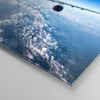 Bilder auf glas - Flugzeug himmel wolken flug - 30x30cm - Produktbild-Vorschau 5