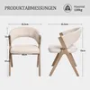 Duhome Lot de 2 chaises de salle à manger, chaises Voir les images du produit 3