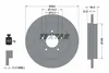 2 Textar Bremsscheiben 302mm hinten für Ford Maverick Mazda Produktbild-Vorschau 3