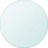 A circular glass tabletop on a white background. Náhled obrázku produktu