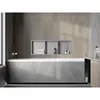 A modern bathroom with a built-in shelf above a bathtub. Náhled obrázku produktu
